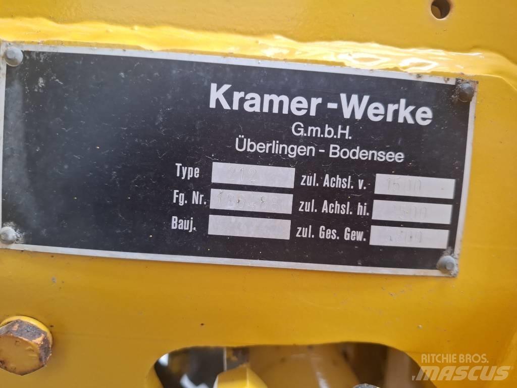 Kramer 212 Kolesové nakladače