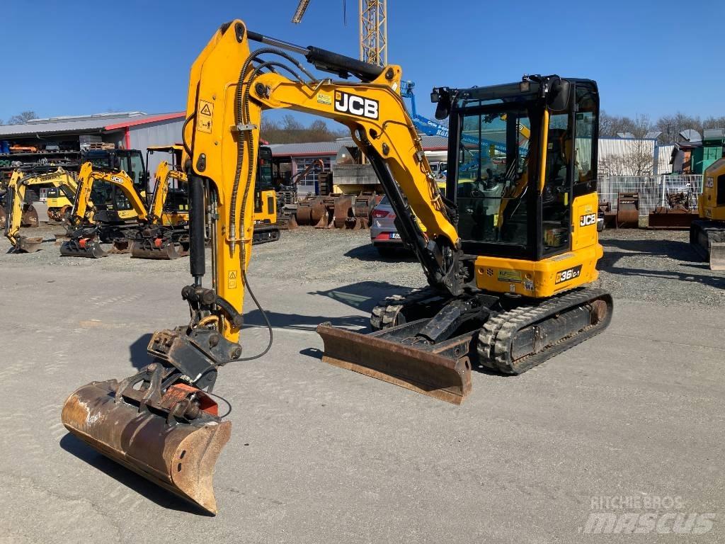 JCB 36 C-1 Mini rýpadlá < 7t