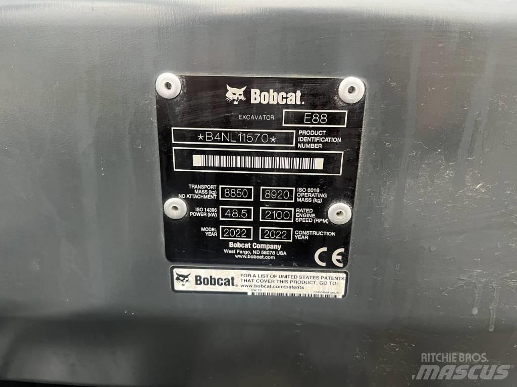 Bobcat E88 Pásové rýpadlá
