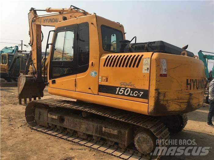 Hyundai R150LC-7 Pásové rýpadlá