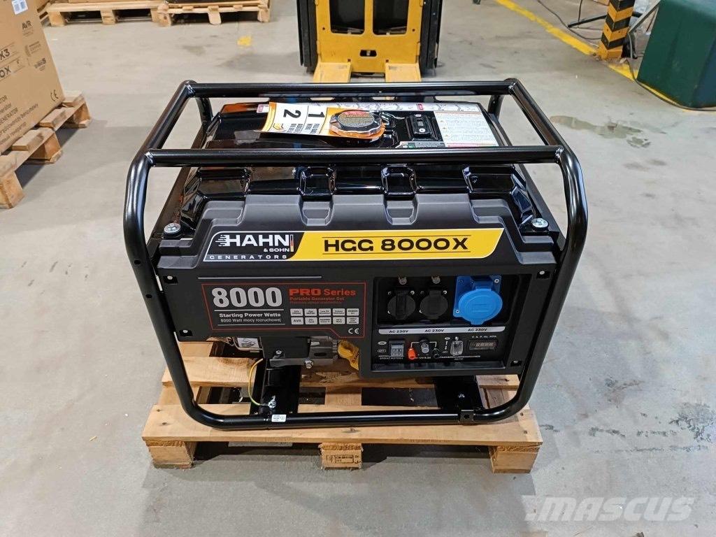  Hahn & Sohn HGG 8000 X Benzínové generátory