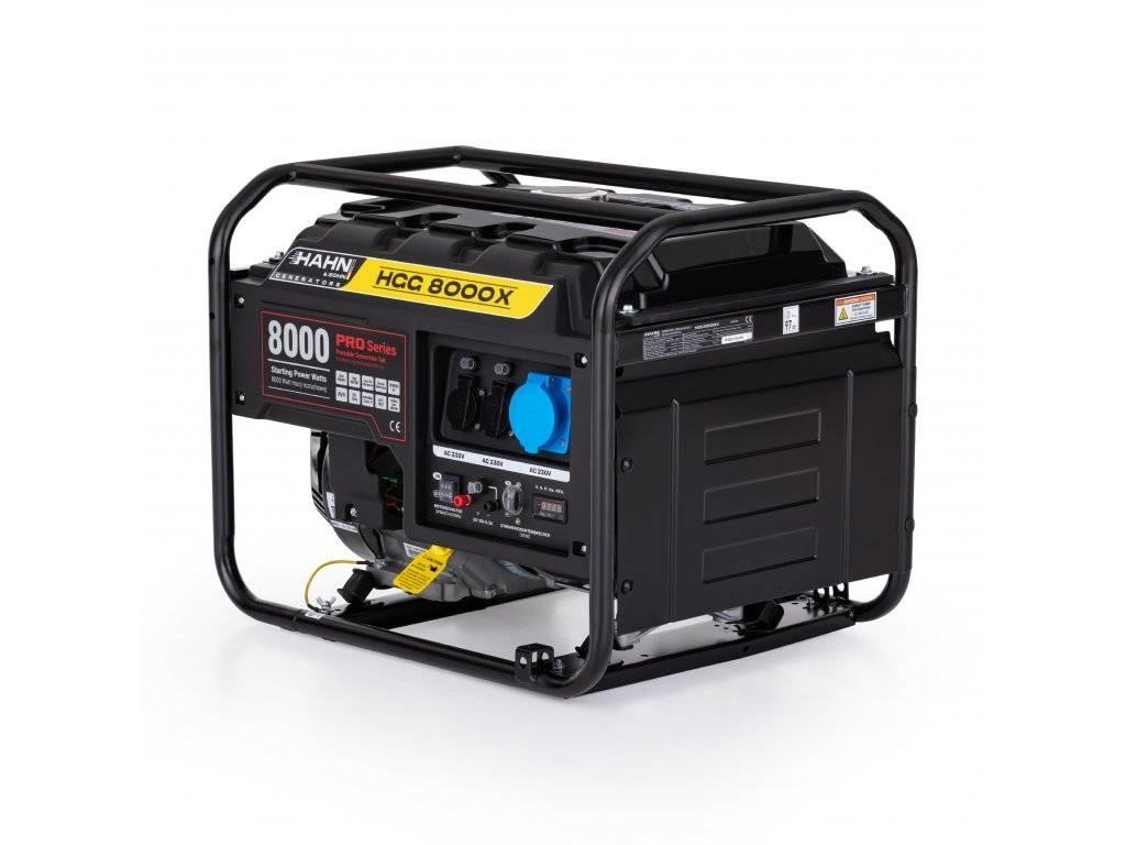  Hahn & Sohn HGG 8000 X Benzínové generátory