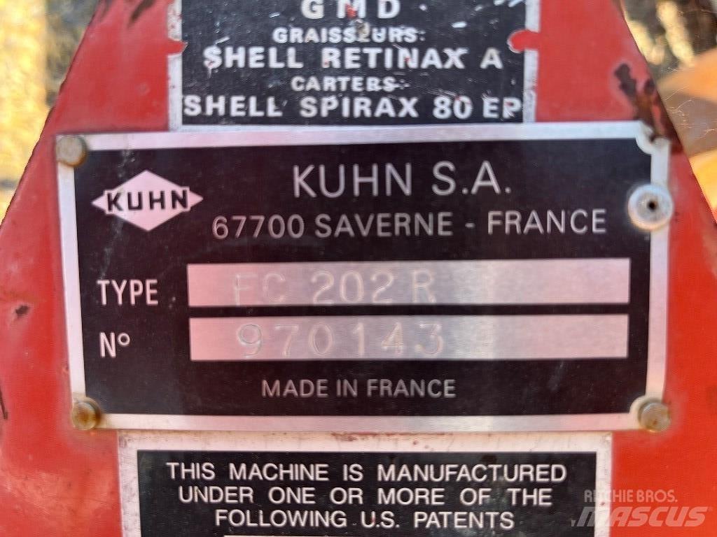 Kuhn FC 202 R Žací stroj-kondicionér