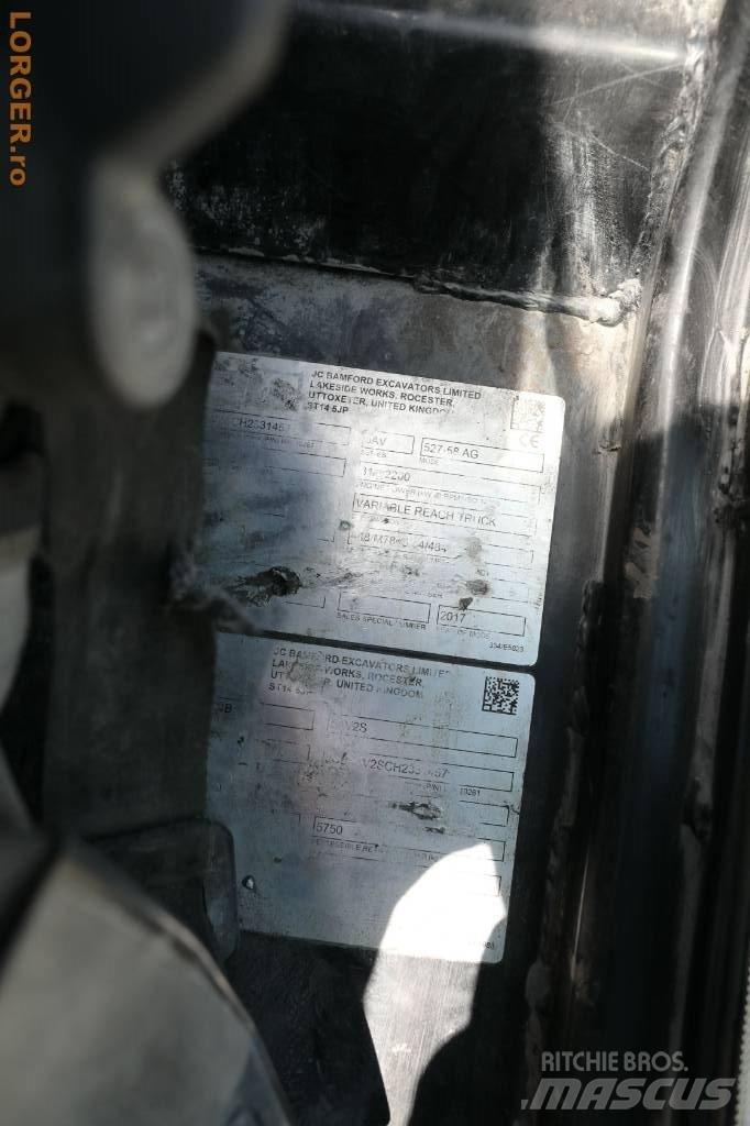 JCB 527-58 Agri Teleskopické nakladače pre poľnohospodárstvo