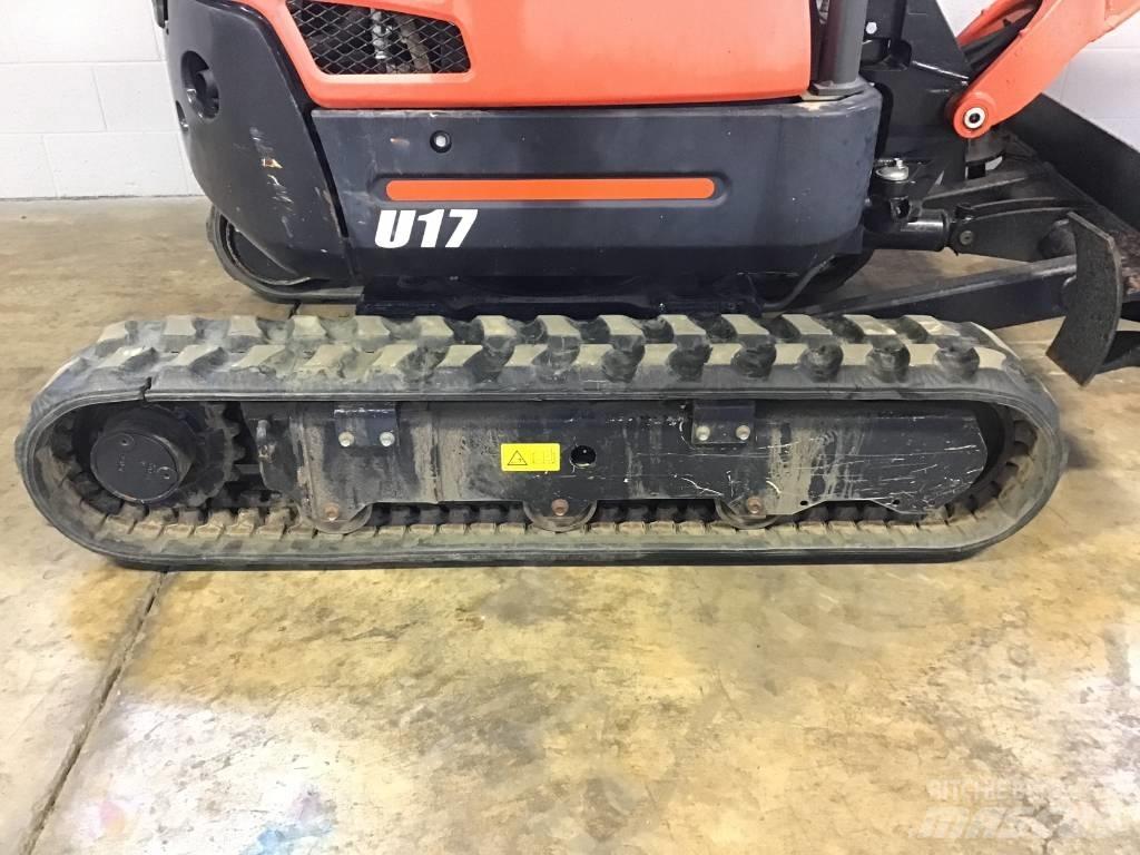 Kubota U 17 Mini rýpadlá < 7t
