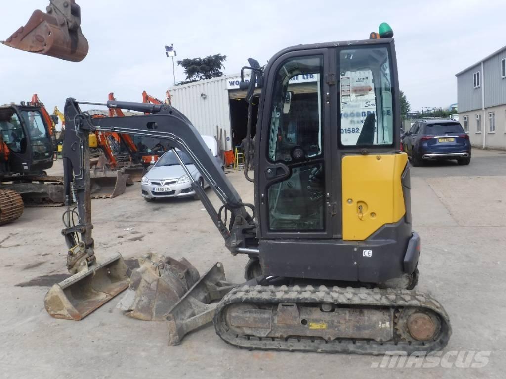 Volvo ECR 25 D Mini rýpadlá < 7t