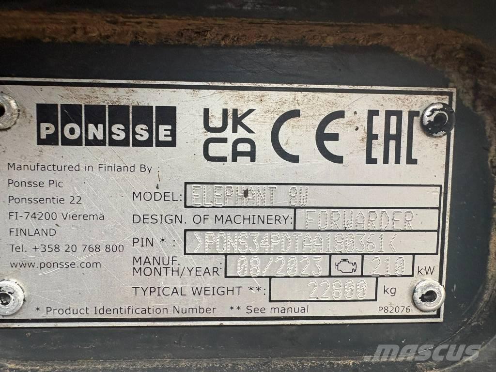 Ponsse Elephant Lesné traktory