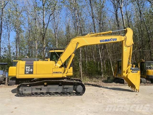 Komatsu PC160-7 Pásové rýpadlá