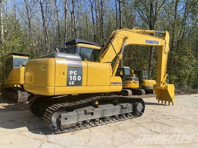 Komatsu PC160-7 Pásové rýpadlá