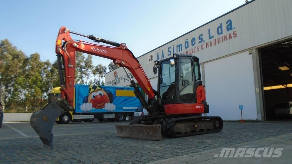 Kubota U 55-4 Mini rýpadlá < 7t