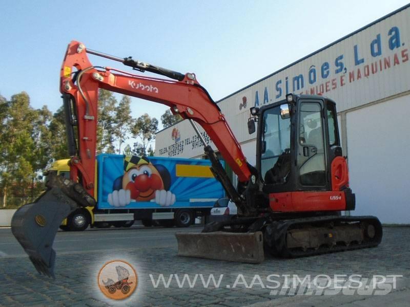 Kubota U 55-4 Mini rýpadlá < 7t