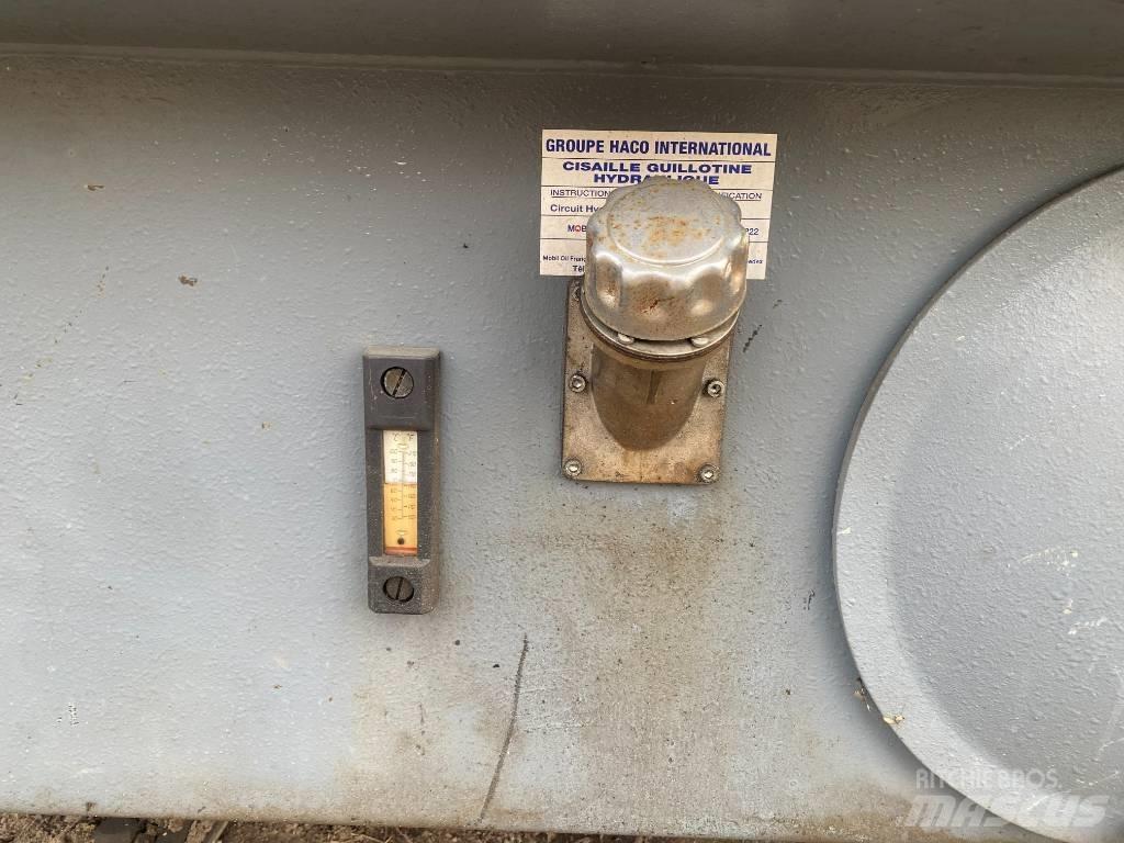  guillotine haco 3006 Zváracie stroje