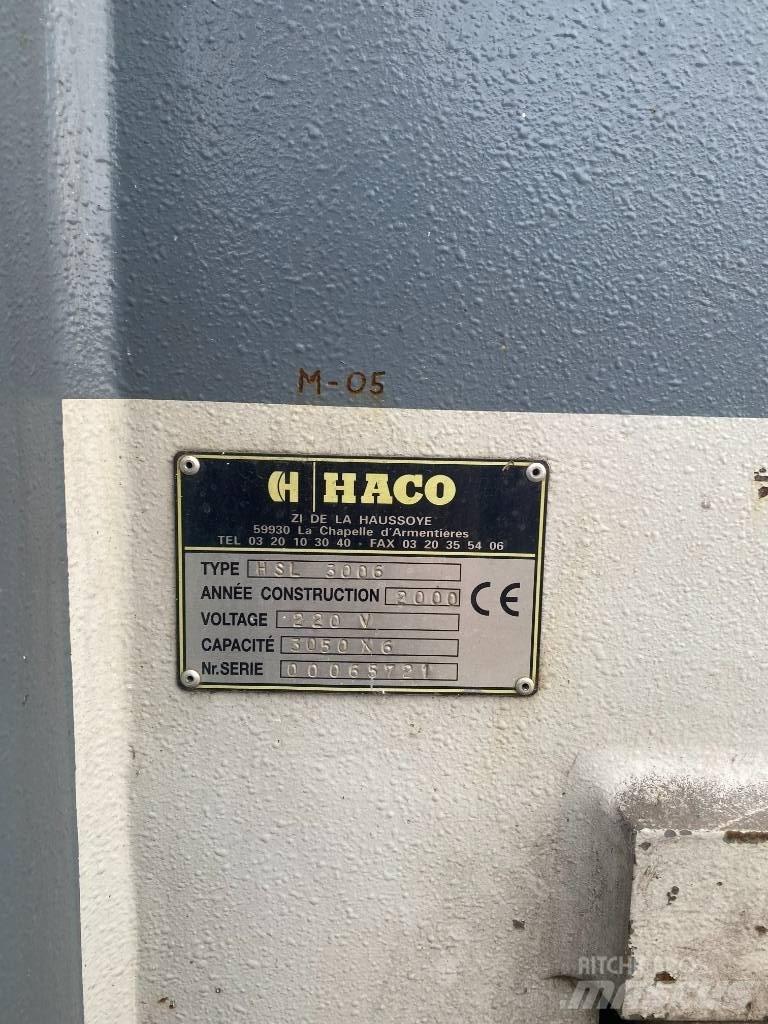  guillotine haco 3006 Zváracie stroje