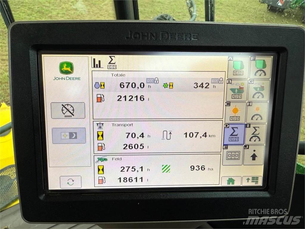 John Deere 9600i Samochodné kosačky