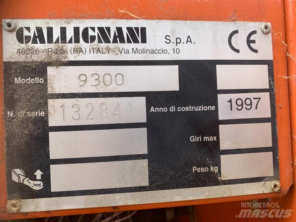 Gallignani 9300 Lisy na okrúhle balíky
