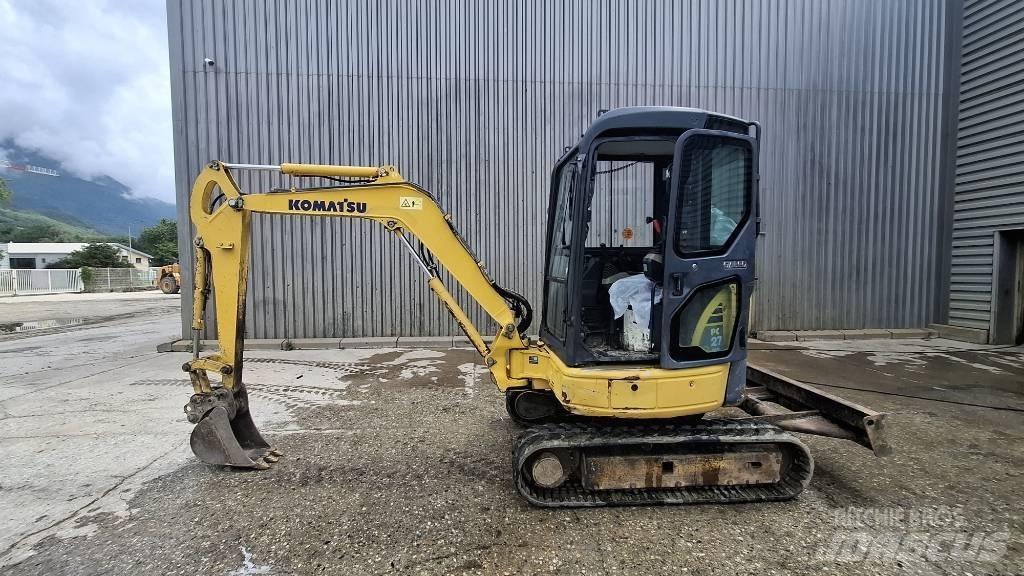 Komatsu PC27MR Mini rýpadlá < 7t