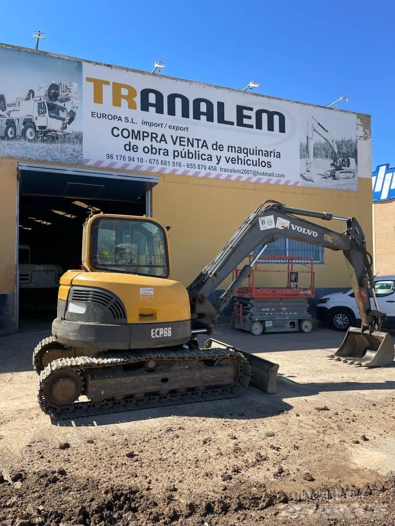 Volvo ECR 88 Midi rýpadlá 7 t - 12 t