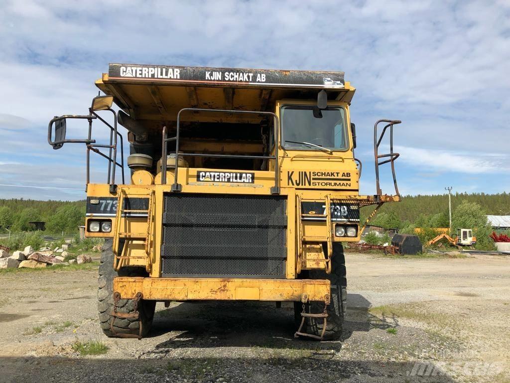 CAT 773 B Pevné dempry