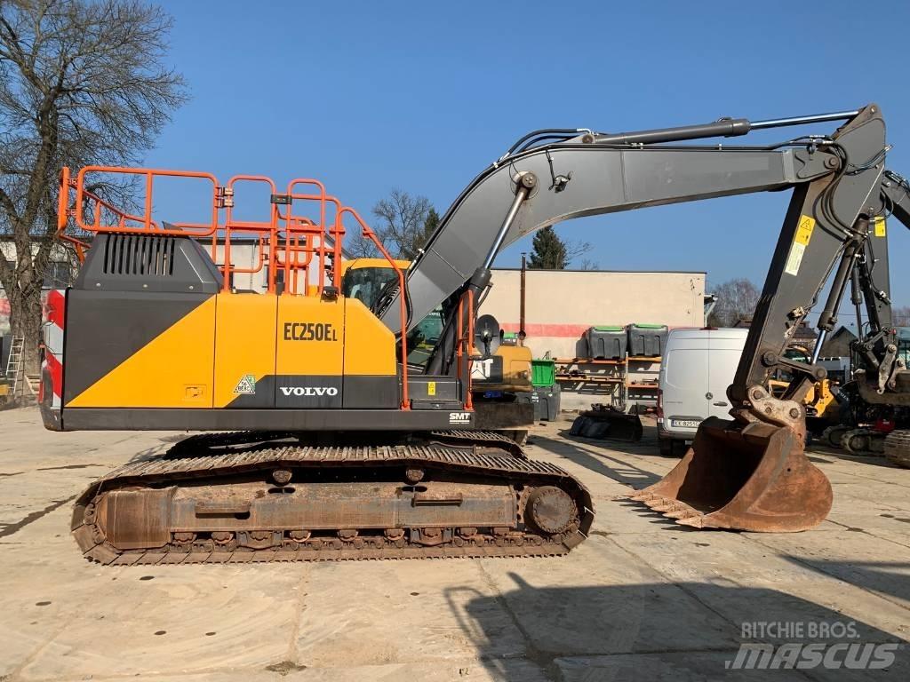 Volvo EC 250 EL Pásové rýpadlá