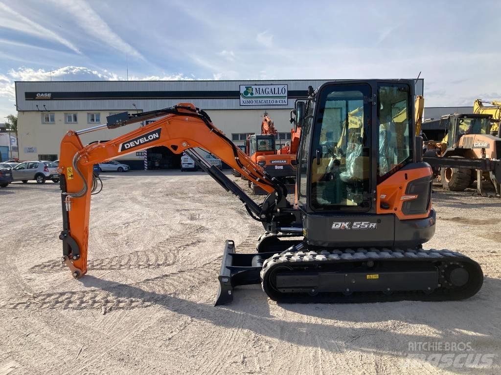 Develon DX 55 R-7 Mini rýpadlá < 7t
