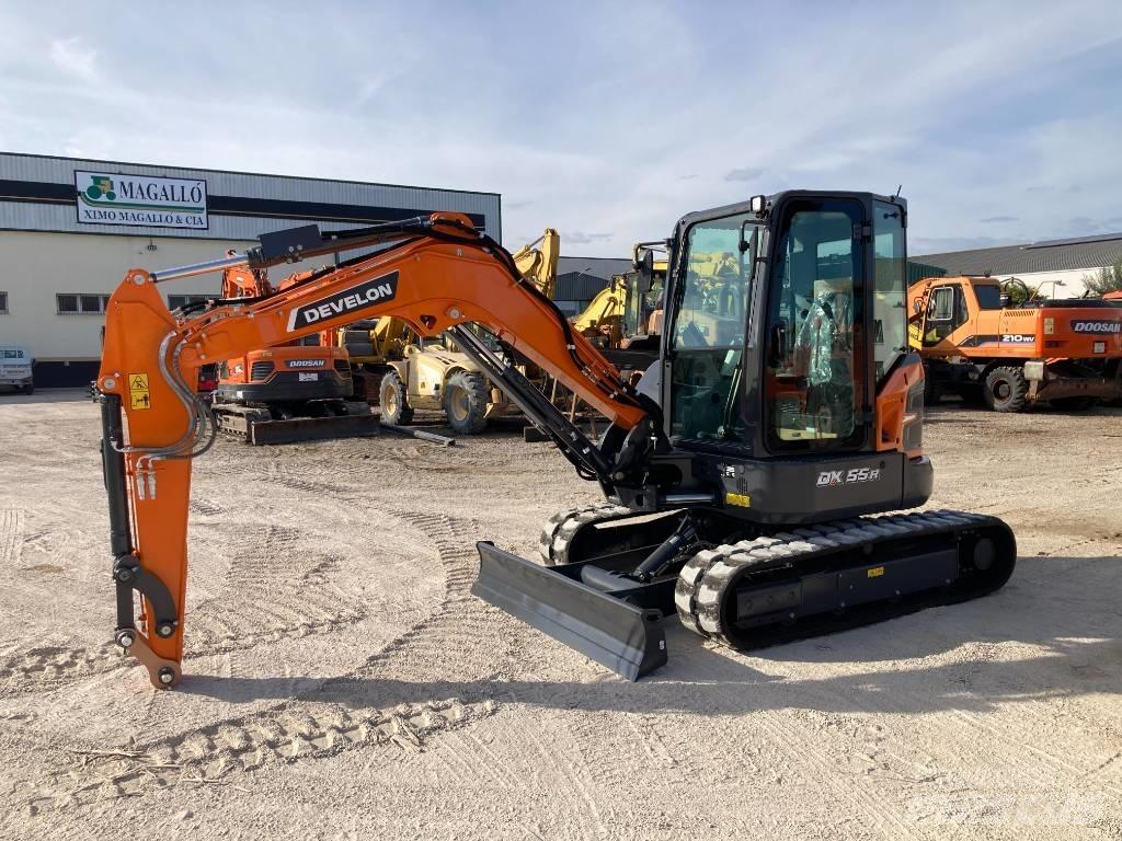 Develon DX 55 R-7 Mini rýpadlá < 7t