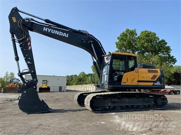 Hyundai Hx210AL Pásové rýpadlá