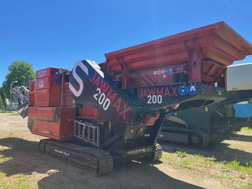 SBM Jawmax 200 Mobilné drviče