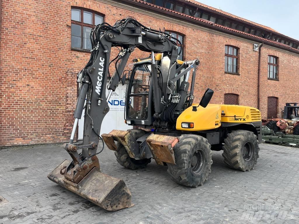 Mecalac 12 M TX Kolesové rýpadlá