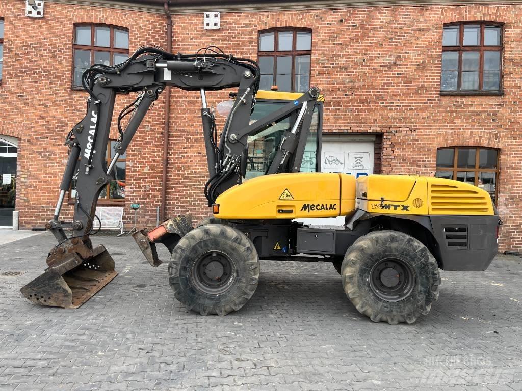 Mecalac 12 M TX Kolesové rýpadlá