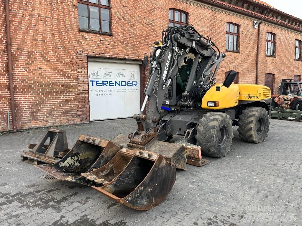 Mecalac 12 M TX Kolesové rýpadlá