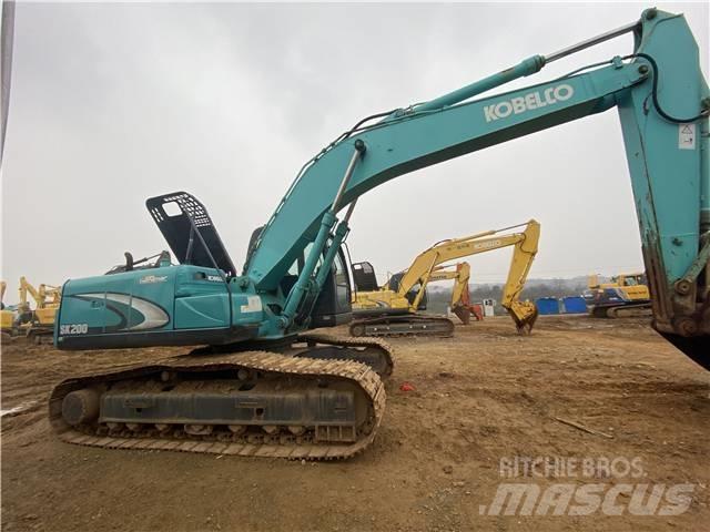 Kobelco SK200 Pásové rýpadlá