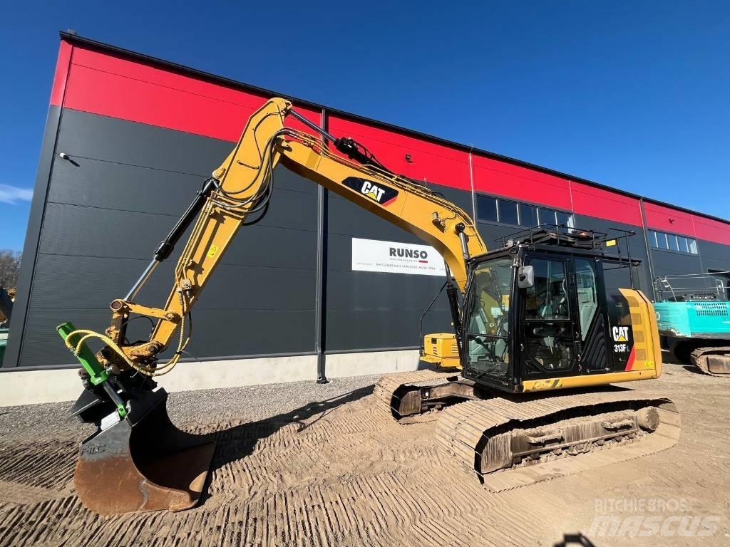 CAT 313 F L Pásové rýpadlá