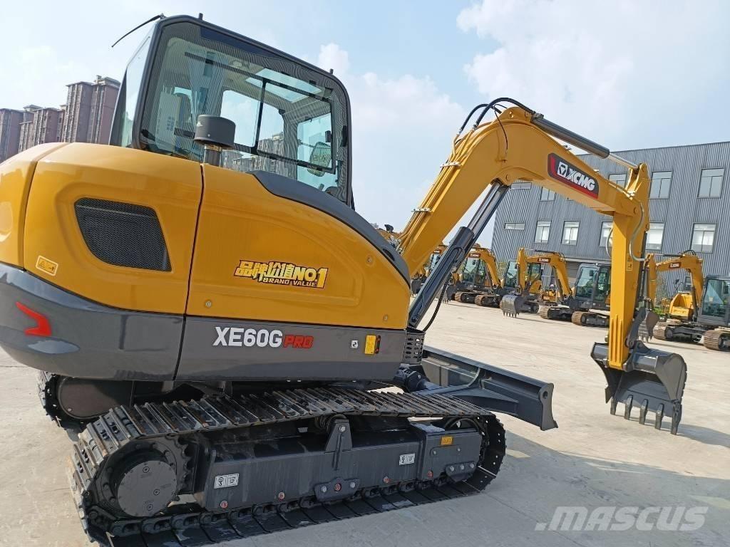 XCMG XE60G Pásové rýpadlá