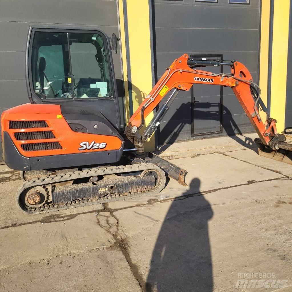 Yanmar SV 26 Mini rýpadlá < 7t
