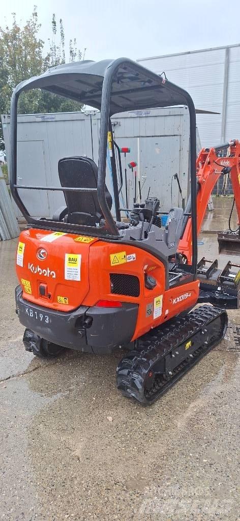 Kubota KX 019-4 Mini rýpadlá < 7t