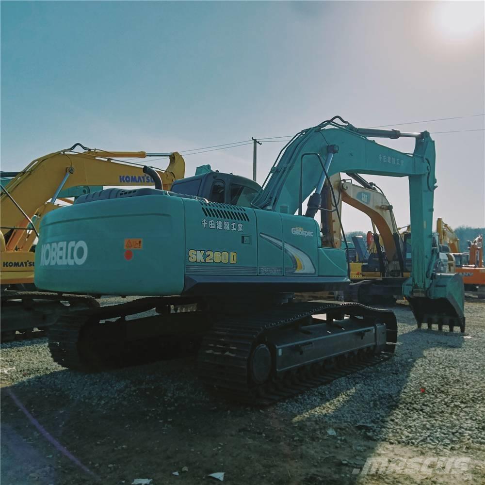 Kobelco SK260D Pásové rýpadlá