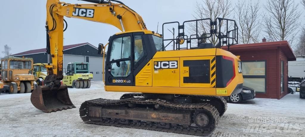 JCB 220 XL Pásové rýpadlá