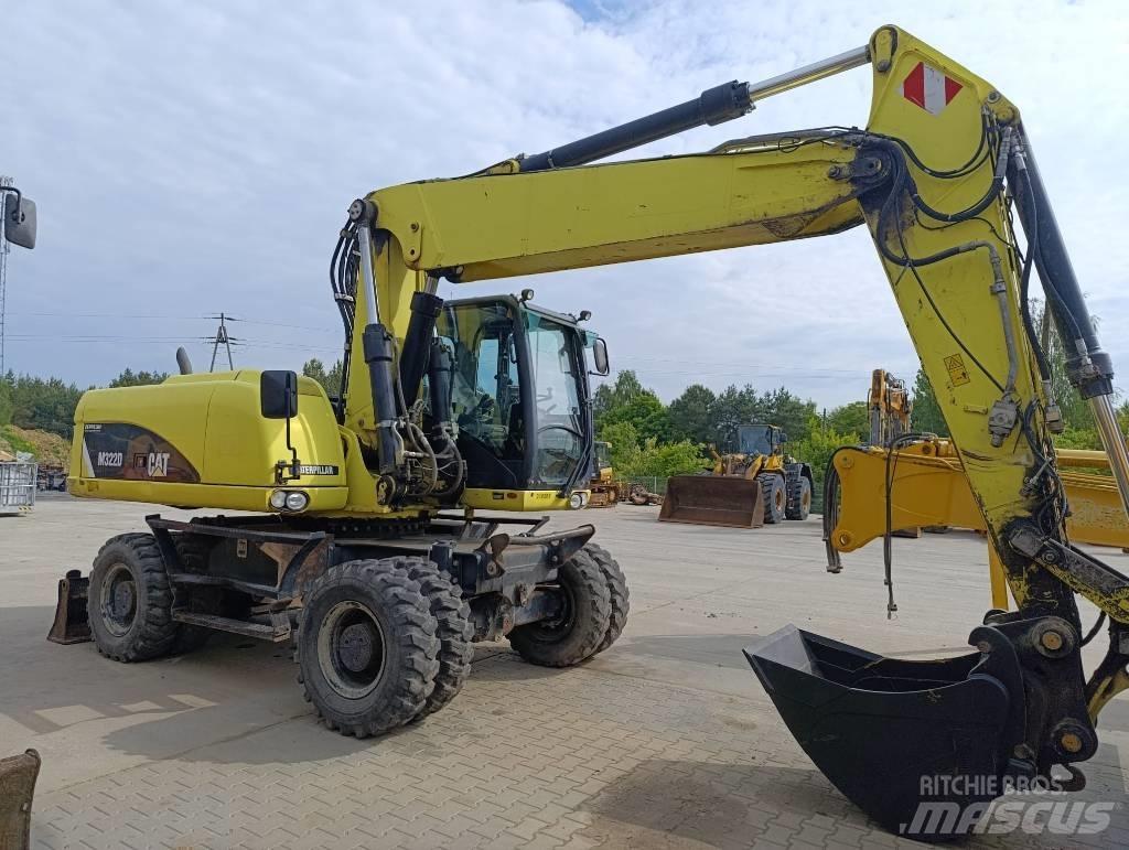 CAT M 322 D Kolesové rýpadlá