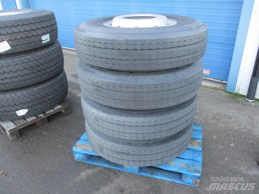 Michelin XZA 12x22,5 Pneumatiky, kolesá a ráfiky