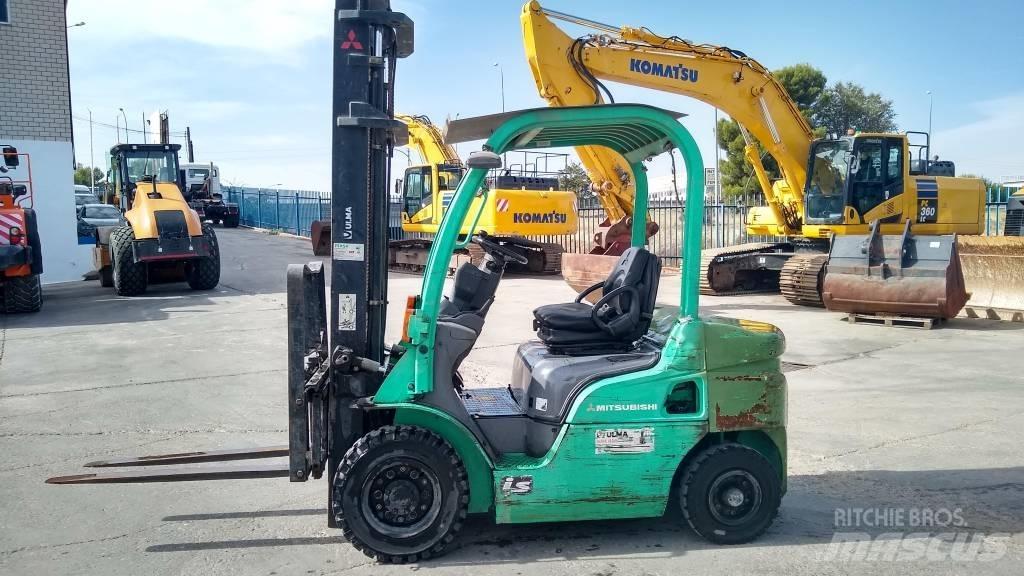 Mitsubishi FD 25 N Dieselové vozíky
