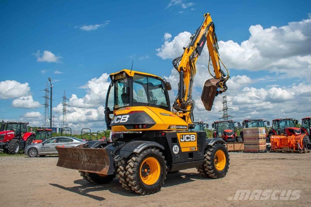 JCB Hydradig 110 W Kolesové rýpadlá