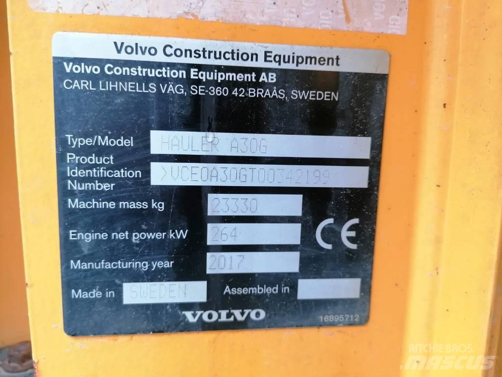 Volvo A 30 G Kĺbové nákladné autá