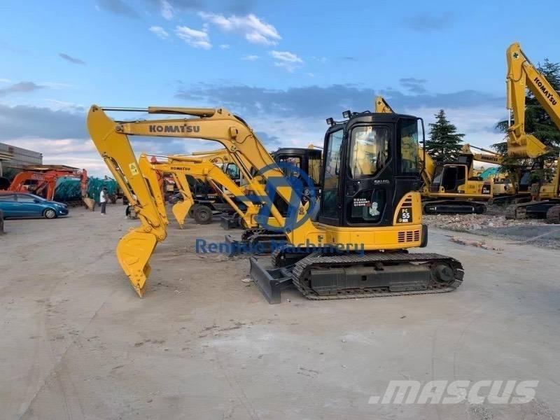 Komatsu PC 55 MR Mini rýpadlá < 7t