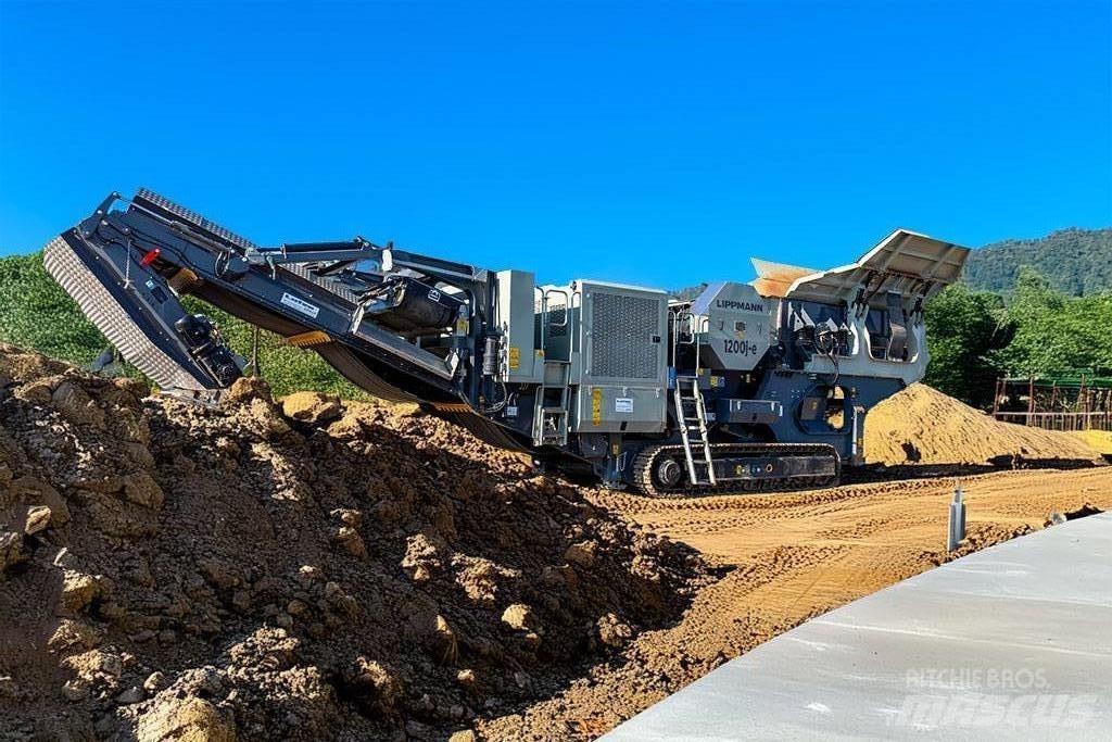 Lippmann 1200J-E Mobilné drviče