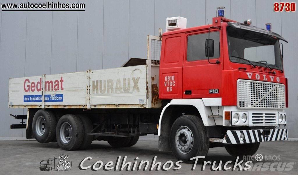 Volvo F10 Plošinové nákladné automobily/nákladné automobily so sklápacími bočnicami