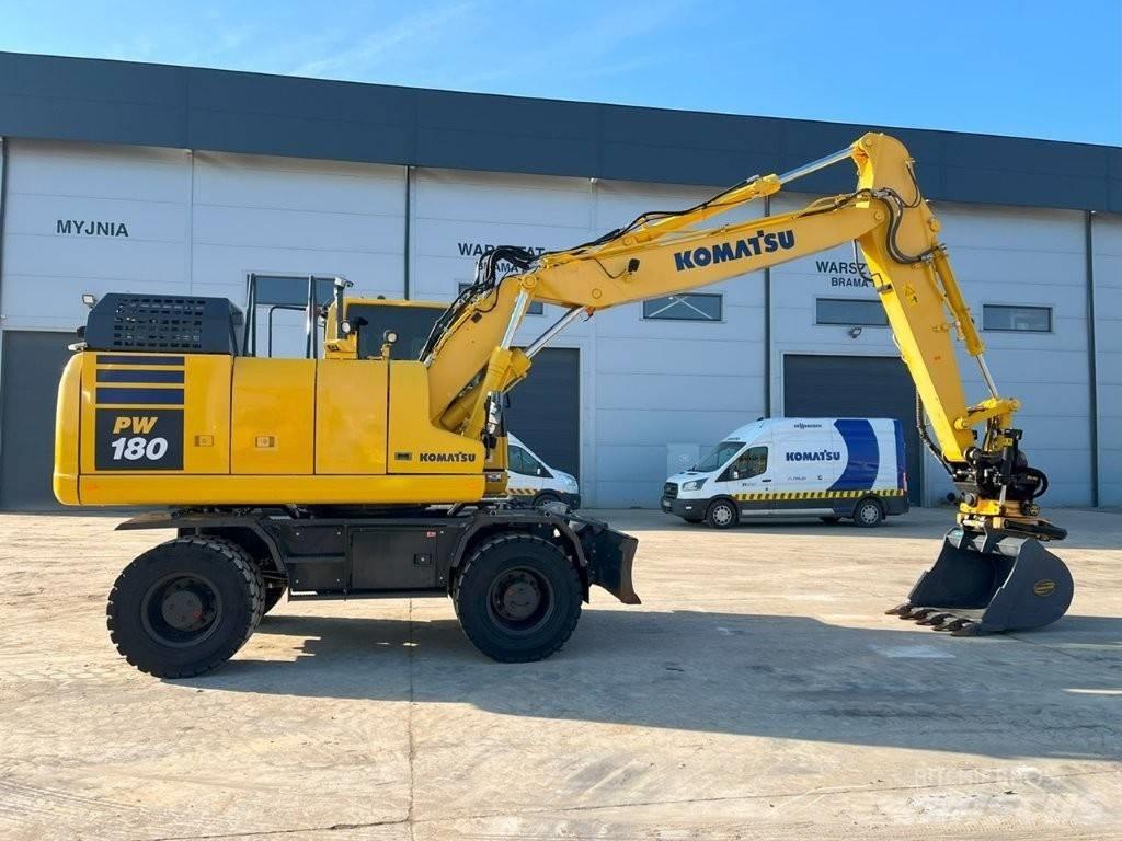 Komatsu PW 180-11 Kolesové rýpadlá