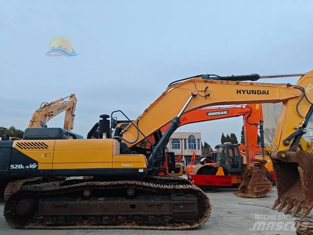 Hyundai R520L-9VS Pásové rýpadlá