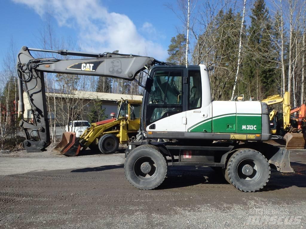 CAT M 313 C 4x4 Kolesové rýpadlá