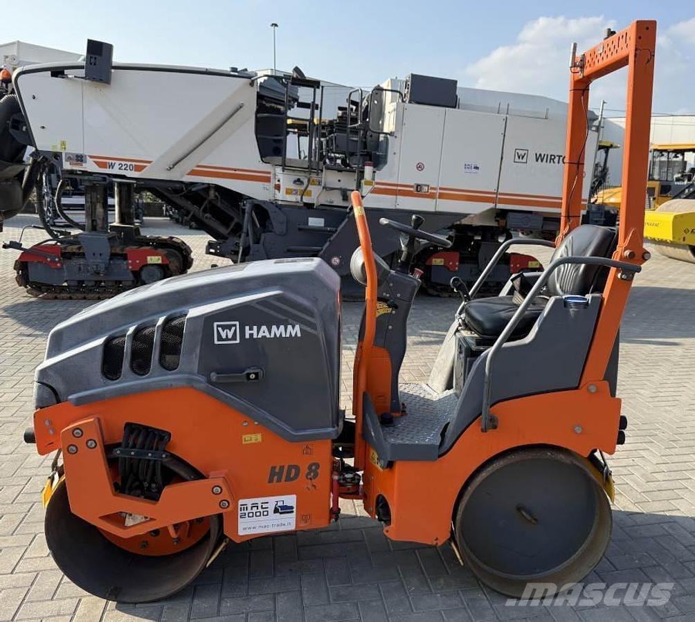 Hamm HD 8 VV Tandemové valce