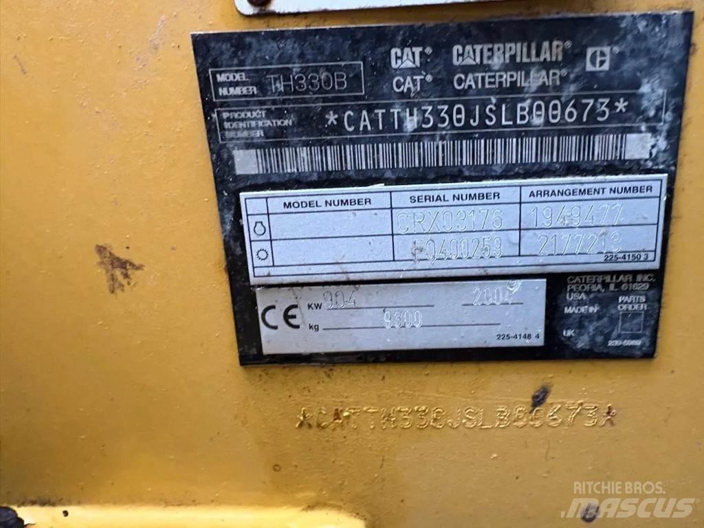 CAT TH330B Teleskopické nakladače pre poľnohospodárstvo